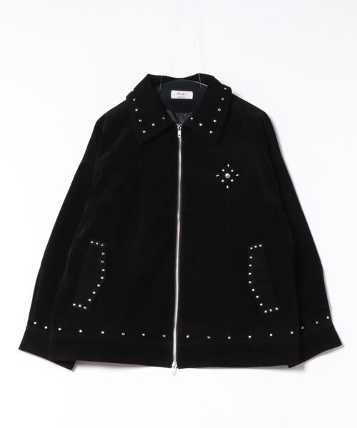 セール】【ZOZO限定】SUEDE STUDS JACKET/スエードスタッズジャケット