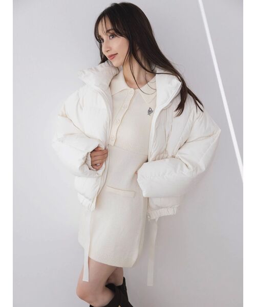 dazzlin アウター 紫 dazzlin（ダズリン）の「【WEB限定カラーあり】2WAYカラーレディ