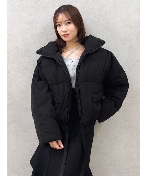セール】スタンドカラーボリュームダウン（ダウンジャケット/コート