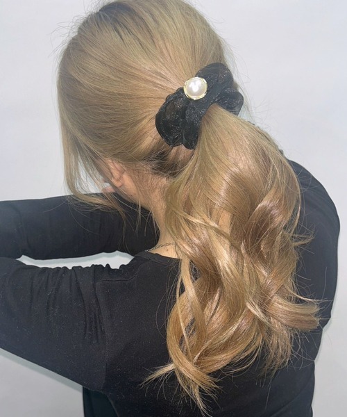 ヘアゴム No.72 ヘアゴム No.72 ヘアゴム No.72 ヘアゴム72キラキラストーン付大きめ