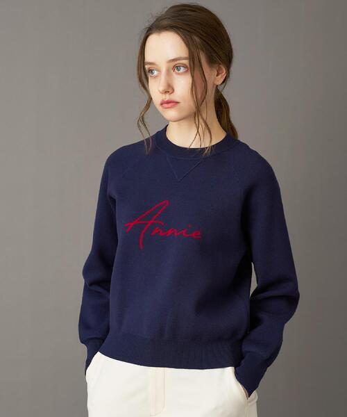 DRESSTERIOR（ドレステリア）の「【CLASSY.12月号掲載】アニージャカードニット（ニット/セーター・レディース・ネイビー系3/チョコ/ベージュ系その他6・38/36/34/40）」の8枚目の写真