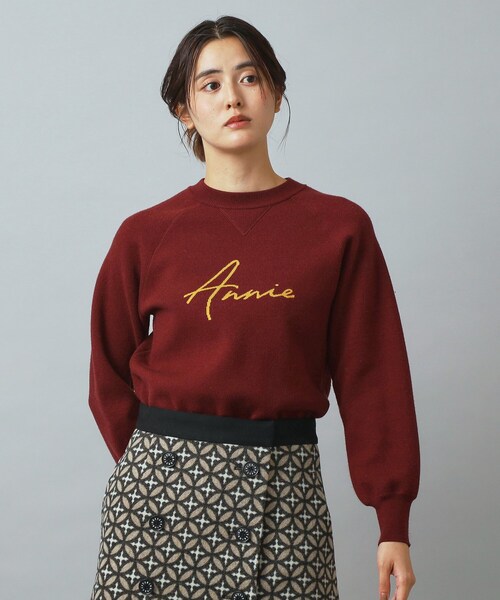 DRESSTERIOR（ドレステリア）の「【CLASSY.12月号掲載】アニージャカードニット（ニット/セーター・レディース・ネイビー系3/チョコ/ベージュ系その他6・38/36/34/40）」の11枚目の写真