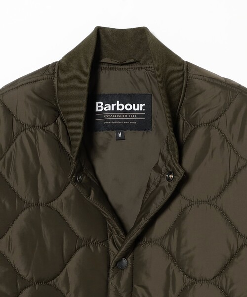 International Gallery BEAMS（インターナショナルギャラリービームス）の「Barbour / Heritage+ CORDING キルティング ジャケット（ブルゾン・メンズ・グリーン系その他5・LARGE/MEDIUM/SMALL）」の2枚目の写真