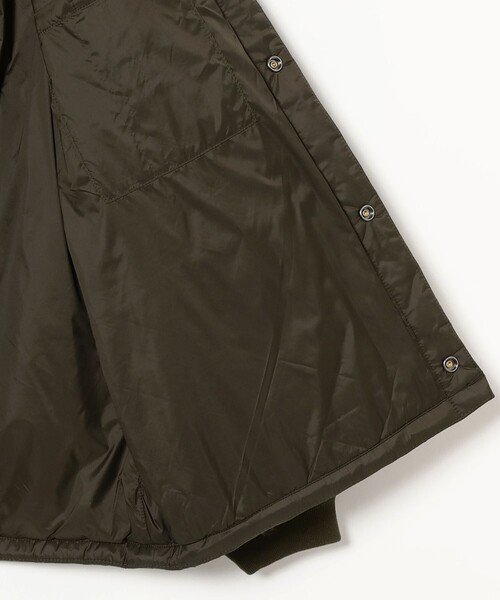 International Gallery BEAMS（インターナショナルギャラリービームス）の「Barbour / Heritage+ CORDING キルティング ジャケット（ブルゾン・メンズ・グリーン系その他5・LARGE/MEDIUM/SMALL）」の4枚目の写真