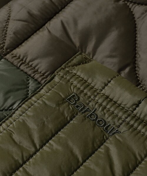 International Gallery BEAMS（インターナショナルギャラリービームス）の「Barbour / Heritage+ CORDING キルティング ジャケット（ブルゾン・メンズ・グリーン系その他5・LARGE/MEDIUM/SMALL）」の6枚目の写真