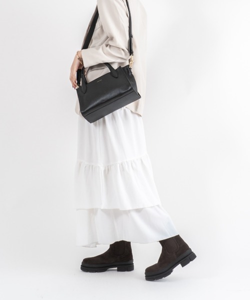 REMME(レメ)の「【REMME】サイドゴアブーツ ショートブーツ(ブーツ・レディース・ブラック/ダークブラウン・36/37/38)」の13枚目の写真