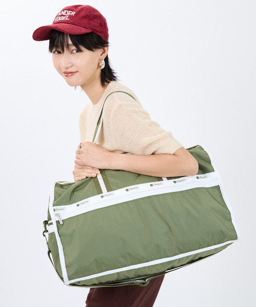 LeSportsac｜レスポートサックのボストンバッグ（グリーン・カーキ