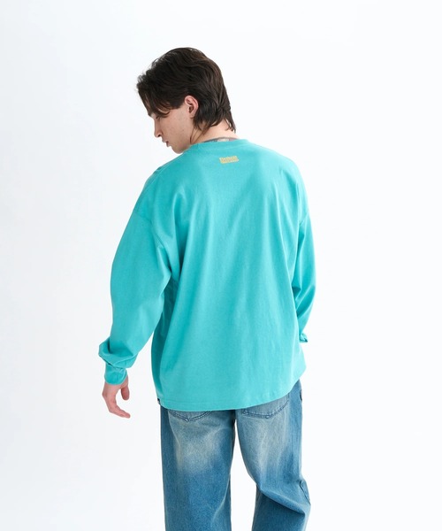 ELEMENT(エレメント)の「ELEMENT メンズ CAMOCHILL LS ロンT 【2025年秋冬モデル】/エレメントフロントプリント長袖ロンT(Tシャツ/カットソー・メンズ・ブラック/ライトグリーン/ホワイト・X-LARGE/LARGE/MEDIUM)」の11枚目の写真