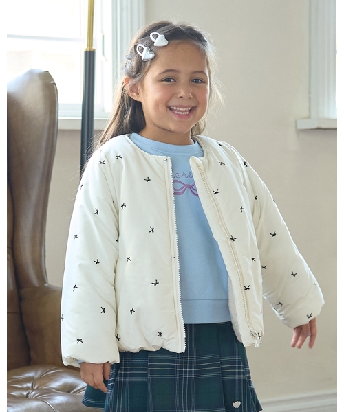 Lycee mine(리세마인)의 「아소트 총 자수 노 컬러 블루존(블루존)」｜아이보리