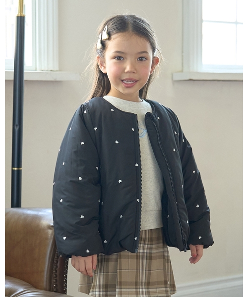 Lycee mine(리세마인)의 「아소트 총 자수 노 컬러 블루존(블루존)」｜블랙