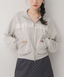 ems excite | レース＆リボンつきトラックJK(その他アウター)