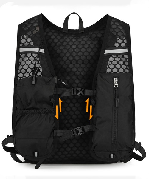CALIFORNIA OUTFITTERS（カリフォルニア アウトフィッターズ）の「9C14 ハイドレーション ランニングベスト（スポーツグッズ・メンズ・ブラック・ONESIZE）」の11枚目の写真