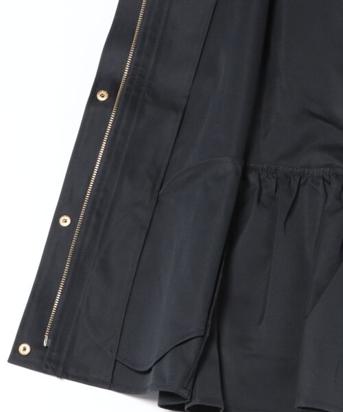 Jines（ジネス）の「【撥水加工】ナチュラルストレッチ バックギャザーマウンテンパーカー（マウンテンパーカー・レディース・チャコールグレー/キャメル/ネイビー・38）」の5枚目の写真