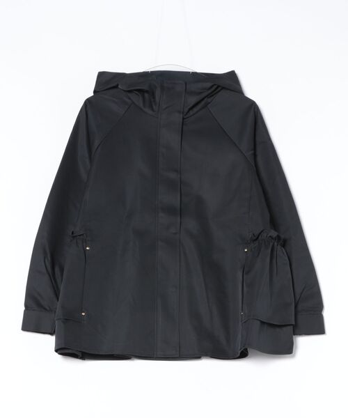 Jines（ジネス）の「【撥水加工】ナチュラルストレッチ バックギャザーマウンテンパーカー（マウンテンパーカー・レディース・チャコールグレー/キャメル/ネイビー・38）」の14枚目の写真