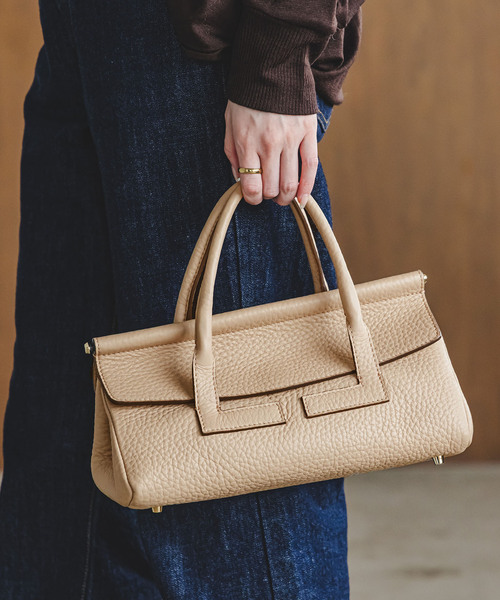 LORISTELLA（ロリステッラ）の「《追加》LORISTELLA/ロリステッラ レザーミディアムボストンバッグ（ボストンバッグ・レディース・ブラック/キャメル/ベージュ・FREE）」の21枚目の写真