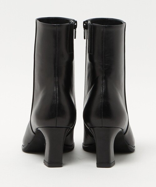 ODETTE E ODILE(オデットエオディール)の「スクエアプレーン ショートブーツ60↑(ブーツ・レディース・ダークブラウン/ベージュ/ブラック・23.5cm/24cm/22.5cm/25cm/23cm/22cm/24.5cm)」の9枚目の写真