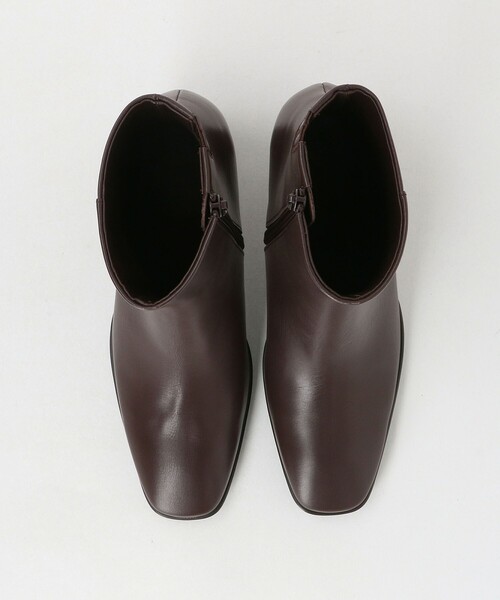 ODETTE E ODILE(オデットエオディール)の「スクエアプレーン ショートブーツ60↑(ブーツ・レディース・ダークブラウン/ベージュ/ブラック・23.5cm/24cm/22.5cm/25cm/23cm/22cm/24.5cm)」の14枚目の写真