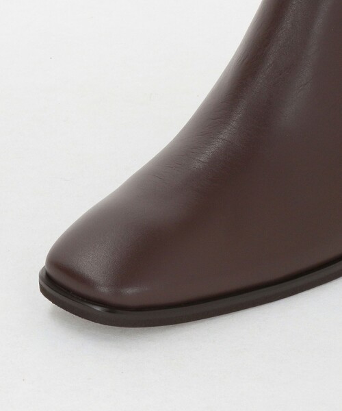 ODETTE E ODILE(オデットエオディール)の「スクエアプレーン ショートブーツ60↑(ブーツ・レディース・ダークブラウン/ベージュ/ブラック・23.5cm/24cm/22.5cm/25cm/23cm/22cm/24.5cm)」の16枚目の写真