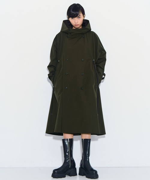 VACHEMENT/ヴァシュモン】 リサイクルシェルタフタ トレンチコート