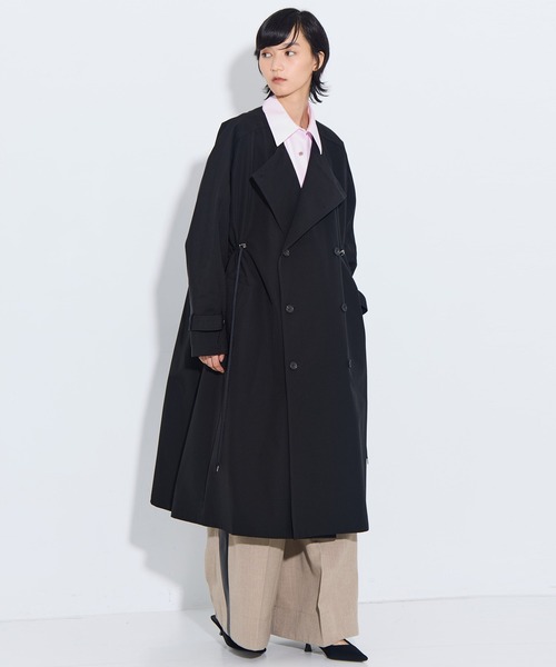 VACHEMENT/ヴァシュモン】 リサイクルシェルタフタ トレンチコート