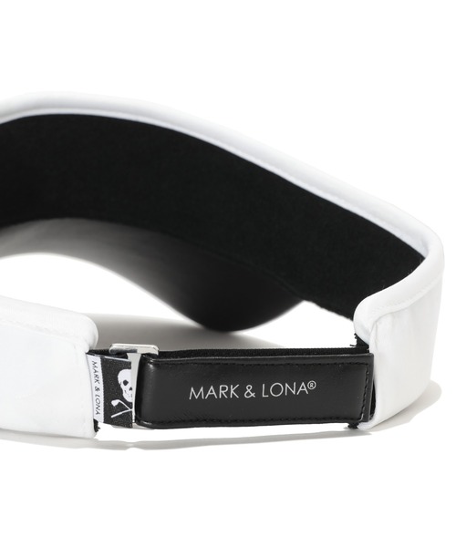 MARK & LONA（マークアンドロナ）の「Gauge Crystal Icon Visor | MEN and WOMEN（サンバイザー・メンズ・ブラック/ブラウン/ホワイト・FREE）」の9枚目の写真