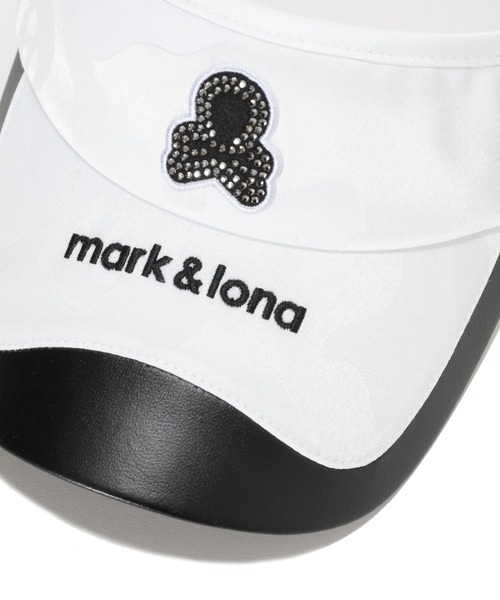 MARK & LONA（マークアンドロナ）の「Gauge Crystal Icon Visor | MEN and WOMEN（サンバイザー・メンズ・ブラック/ブラウン/ホワイト・FREE）」の11枚目の写真