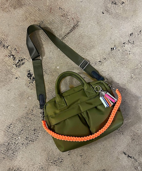 COMMON WARE(コモンウェアー)の「EM:cheek チーク W pocket 3way boston ダブルポケット3WAYボストン(ボストンバッグ・レディース・グレー/ブラック/ベージュ/カーキ・FREE)」の10枚目の写真