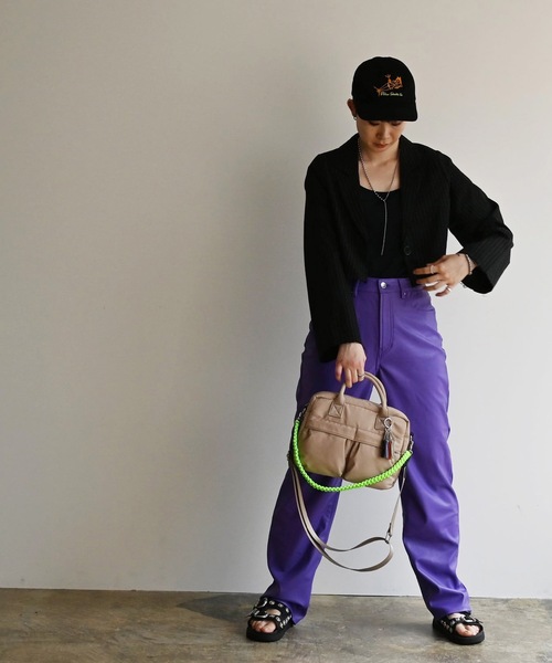 COMMON WARE(コモンウェアー)の「EM:cheek チーク W pocket 3way boston ダブルポケット3WAYボストン(ボストンバッグ・レディース・グレー/ブラック/ベージュ/カーキ・FREE)」の14枚目の写真