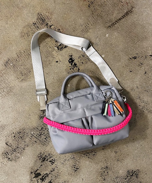 COMMON WARE(コモンウェアー)の「EM:cheek チーク W pocket 3way boston ダブルポケット3WAYボストン(ボストンバッグ・レディース・グレー/ブラック/ベージュ/カーキ・FREE)」の18枚目の写真