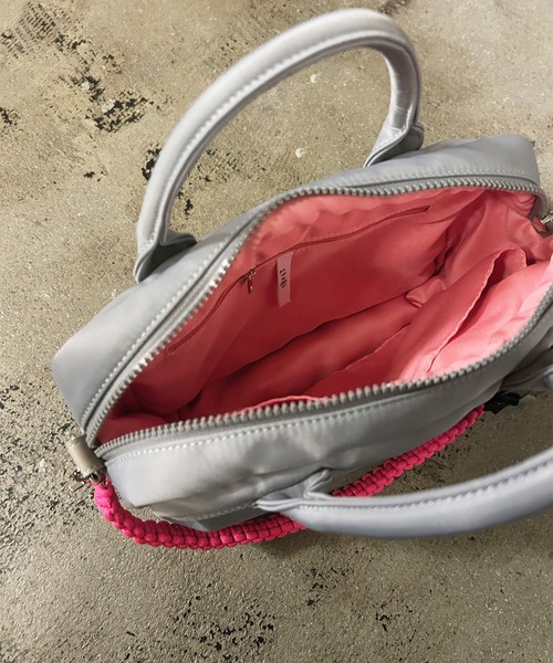 COMMON WARE(コモンウェアー)の「EM:cheek チーク W pocket 3way boston ダブルポケット3WAYボストン(ボストンバッグ・レディース・グレー/ブラック/ベージュ/カーキ・FREE)」の20枚目の写真