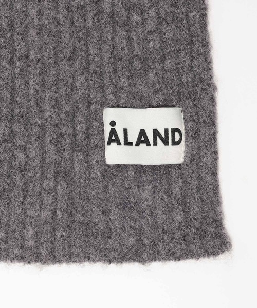 ALAND（エーランド）の「【UNISEX】ALAND／メランジフードマフラー（マフラー・レディース・グレー/ブラック/アイボリー・FREE）」の17枚目の写真