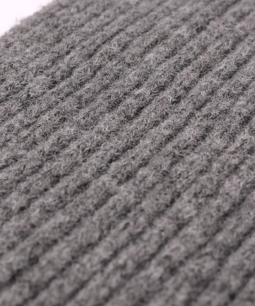 ALAND（エーランド）の「【UNISEX】ALAND／メランジフードマフラー（マフラー・レディース・グレー/ブラック/アイボリー・FREE）」の4枚目の写真