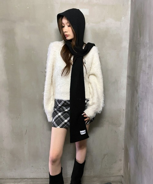 本人期martin malgiela⑩ムートンマフラー/アーカイブ/初期/レア 本人