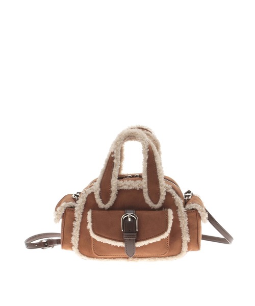 リクたんADMJ ムートン リアルファー ハンドバッグ A.D.M.J.公式オンラインストア