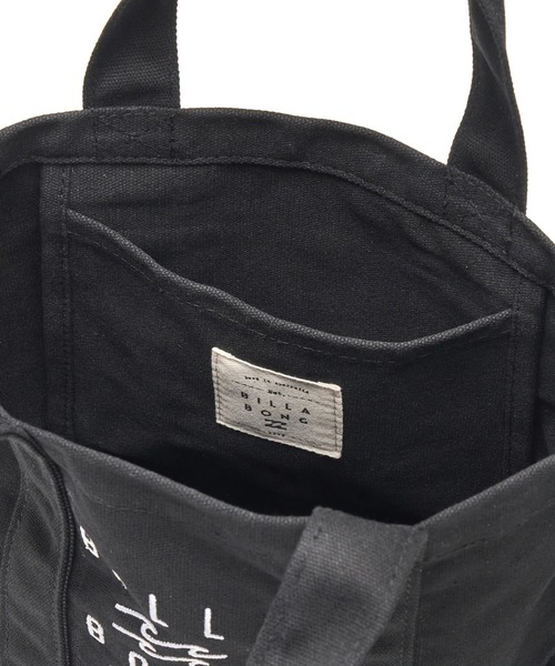 BILLABONG(ビラボン)の「BILLABONG レディース SHOULDER MINI TOTE B ショルダーバッグ 【2025年秋冬モデル】 @autumn /ビラボンロゴ刺繍2WAYミニトートバック(ショルダーバッグ・レディース・ブラウン/ブラック・FREE)」の10枚目の写真