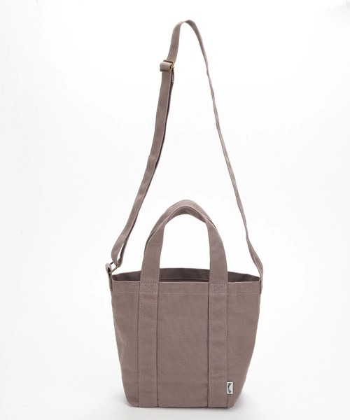 BILLABONG(ビラボン)の「BILLABONG レディース SHOULDER MINI TOTE B ショルダーバッグ 【2025年秋冬モデル】 @autumn /ビラボンロゴ刺繍2WAYミニトートバック(ショルダーバッグ・レディース・ブラウン/ブラック・FREE)」の13枚目の写真