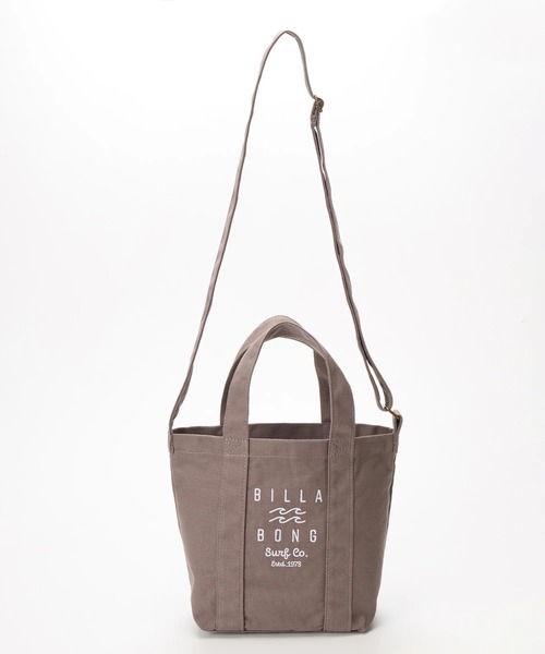 BILLABONG(ビラボン)の「BILLABONG レディース SHOULDER MINI TOTE B ショルダーバッグ 【2025年秋冬モデル】 @autumn /ビラボンロゴ刺繍2WAYミニトートバック(ショルダーバッグ・レディース・ブラウン/ブラック・FREE)」の14枚目の写真