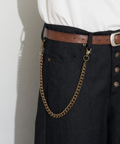 CIAOPANIC(チャオパニック)の「ヴィンテージライクウォレットチェーン(リング・メンズ・アンティークゴールド・FREE)」の1枚目の写真