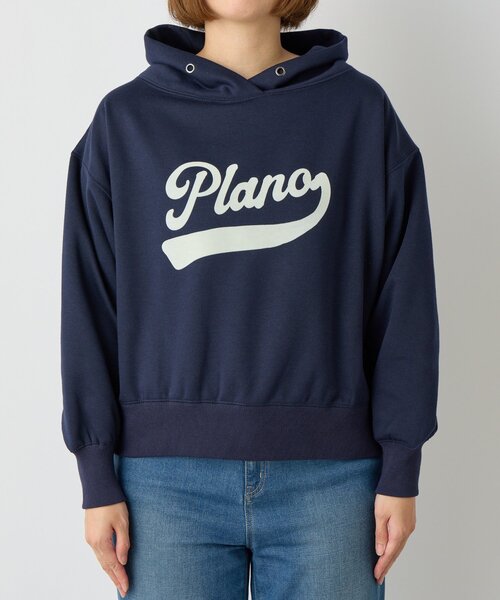 un dix cors（アンディコール）の「《大人カジュアルに》裏毛ロゴデザインネックプルオーバー（スウェット・レディース・グレー/ネイビー/バーガンディー/ホワイト系その他・FREE）」の16枚目の写真