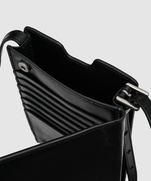 DRIES VAN NOTEN（ドリスヴァンノッテン）の「BM252-SLG973-151 M.L.P.CASE（ショルダーバッグ・メンズ・ブラック/オリーブ・ONE SIZE）」の8枚目の写真