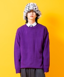 a.p.o.v.（エーピーオービー）の「a.p.o.v. カラーバリエーションオーバーサイズクルーネックニットセーター（ニット/セーター）」