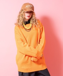 a.p.o.v.（エーピーオービー）の「a.p.o.v. カラーバリエーションオーバーサイズクルーネックニットセーター（ニット/セーター）」