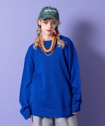 a.p.o.v.（エーピーオービー）の「a.p.o.v. カラーバリエーションオーバーサイズクルーネックニットセーター（ニット/セーター）」