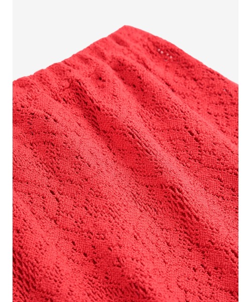 BOBO CHOSES(ボボショーズ)の「Lace midi skirt(スカート・キッズ・レッド・8-9y/6-7YEAR/4-5YEAR/2-3YEAR/12-13y/10-11y)」の2枚目の写真