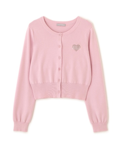 ◇ ハート刺繍カラーカーディガン（ニット/セーター）｜JILL by JILL