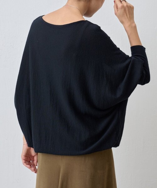 BEARDSLEY（ビアズリー）の「ウールドルマンニット（ニット/セーター・レディース・グレー/ブラック・FREE）」の8枚目の写真