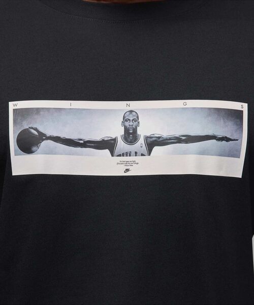 JORDAN BRAND(ジョーダンブランド)の「ジョーダン メンズ ロングスリーブ クルーネック Tシャツ / Jordan Men's Long-Sleeve Crew-Neck T-Shirt HV4563-010 Black(Tシャツ/カットソー・メンズ・ブラック・M/S/2XL/L/XL)」の4枚目の写真