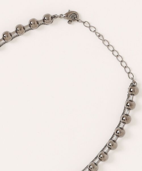 PAGEBOY（ページボーイ）の「２連コインネックレス（ネックレス・レディース・シルバー/ブラック・FREE）」の17枚目の写真