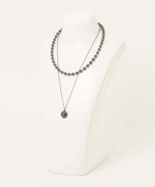 PAGEBOY（ページボーイ）の「２連コインネックレス（ネックレス・レディース・シルバー/ブラック・FREE）」の18枚目の写真