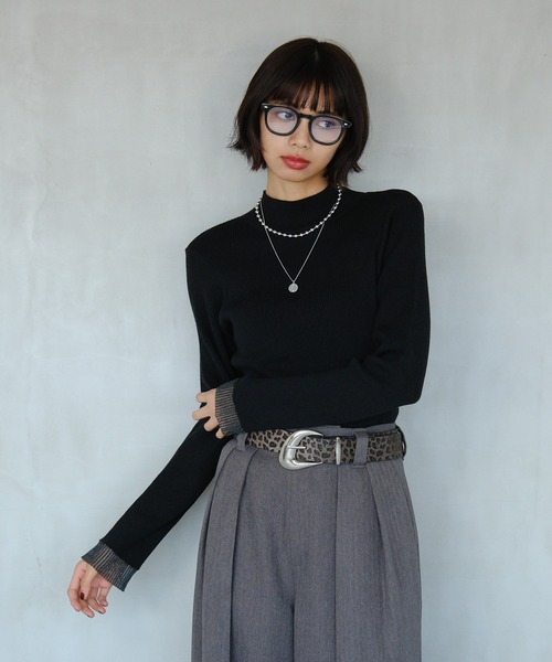 PAGEBOY（ページボーイ）の「２連コインネックレス（ネックレス・レディース・シルバー/ブラック・FREE）」の7枚目の写真